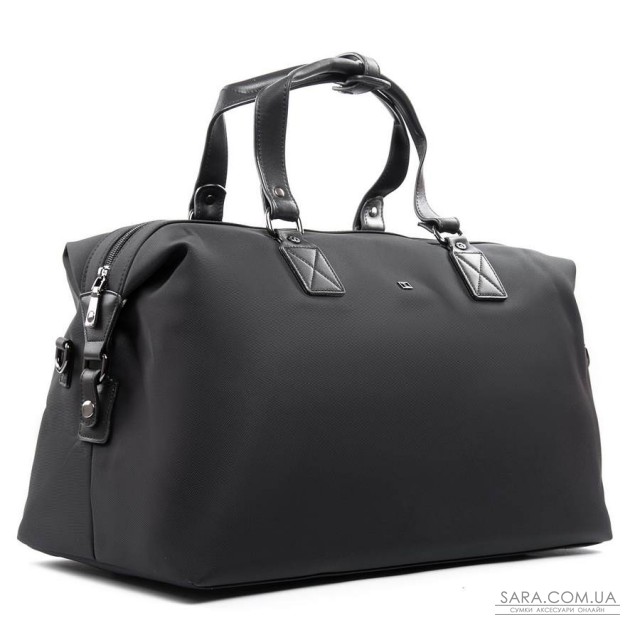 Сумка Чоловіча Дорожня шкіра BRETTON 1601-3F black Сумка Чоловіча Дорожня шкіра BRETTON 1601-3F black
