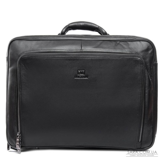 Сумка Чоловіча Дорожня шкіра BRETTON 9512-1 black Сумка Чоловіча Дорожня шкіра BRETTON 9512-1 black
