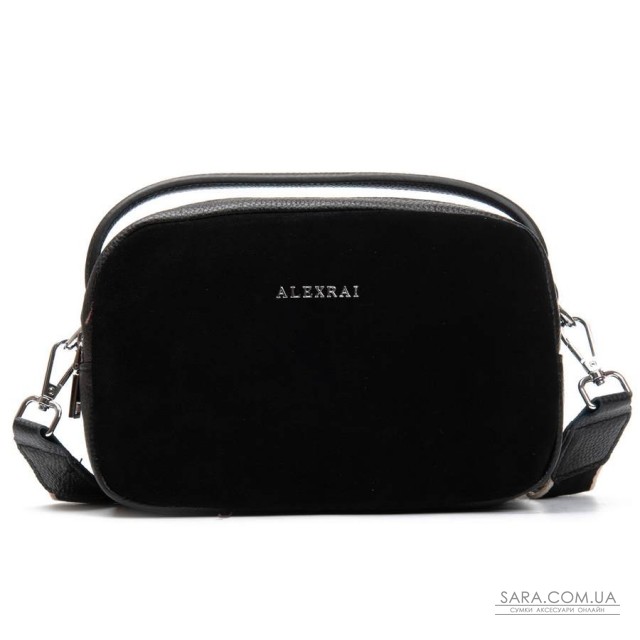 Сумка Женская Классическая замш ALEX RAI 99126 black Сумка Женская Классическая замш ALEX RAI 99126 black