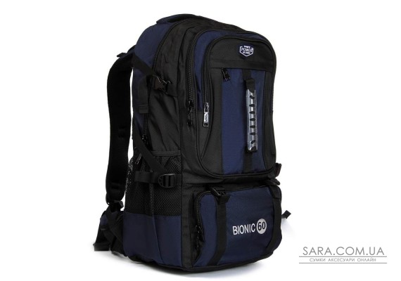 Рюкзак Міський нейлон Power In Eavas 1085 black-blue Рюкзак Міський нейлон Power In Eavas 1085 black-blue
