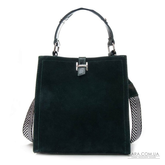 Сумка Женская Классическая замш ALEX RAI 9701-1 green Сумка Женская Классическая замш ALEX RAI 9701-1 green
