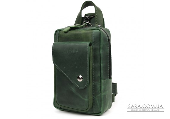 Мужской нагрудная сумка слинг рюкзак на одно плечо Limary lim-910RE