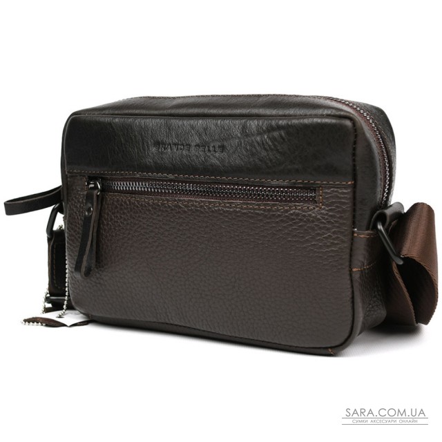 Сумка через плече компактна вертикальна Grande Pelle 736720 Urban Classic Сумка через плече компактна вертикальна Grande Pelle 736720 Urban Classic