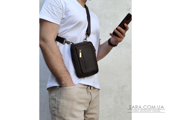 Чоловіча міні сумка через плече TARWA RC-1199-3md