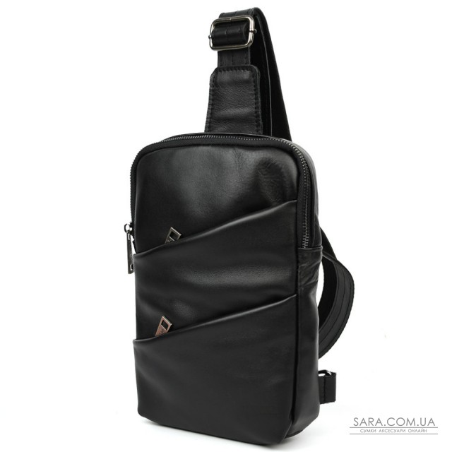 Кожаный рюкзак слинг рюкзак на одну шлейку GA-0604-3md TARWA Кожаный рюкзак слинг рюкзак на одну шлейку GA-0604-3md TARWA