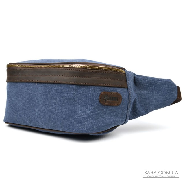 Сумка бананка для фотоапарата шкіра та канвас TARWA RCk-1313-4lx Сумка бананка для фотоапарата шкіра та канвас TARWA RCk-1313-4lx