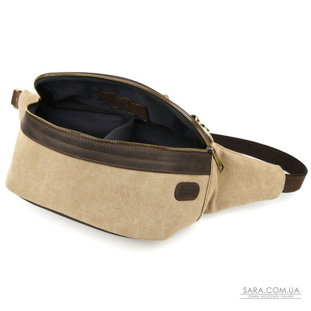 Сумка бананка для фотоапарата шкіра та канвас TARWA RCs-1313-4lx Сумка бананка для фотоапарата шкіра та канвас TARWA RCs-1313-4lx