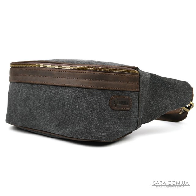 Сумка бананка для фотоапарата шкіра та канвас TARWA RCg-1313-4lx Сумка бананка для фотоапарата шкіра та канвас TARWA RCg-1313-4lx