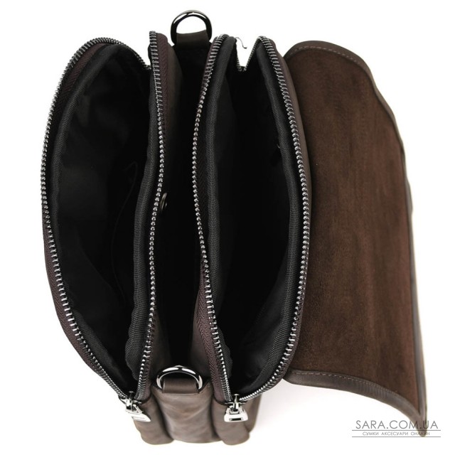 Чоловіча сумка через плече на три відділення месенджер Limary Lim-015RC крейзі хорс Чоловіча сумка через плече на три відділення месенджер Limary Lim-015RC крейзі хорс