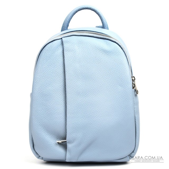 Кожаный женский рюкзак голубой Virginia Conti Italy - VC3964fblue Кожаный женский рюкзак голубой Virginia Conti Italy - VC3964fblue