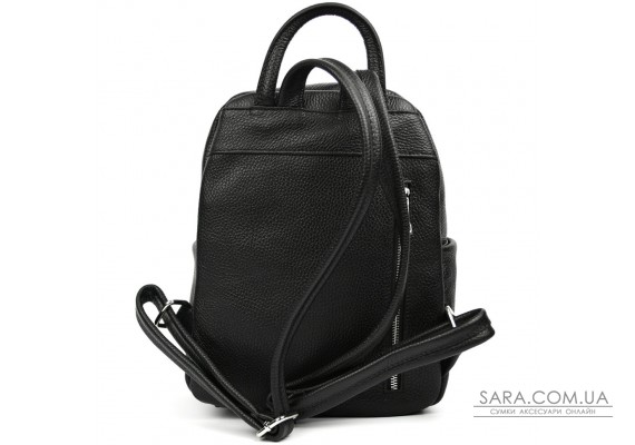 Кожаный женский рюкзак Virginia Conti Italy - VC3964fblack