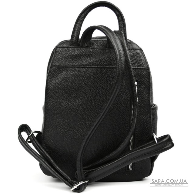 Кожаный женский рюкзак Virginia Conti Italy - VC3964fblack Кожаный женский рюкзак Virginia Conti Italy - VC3964fblack