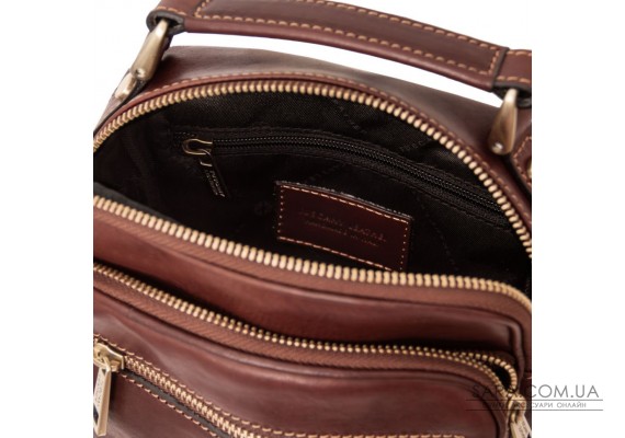 Paul чоловіча шкіряна сумка через плече, кросбоді з ручкою Tuscany TL142457