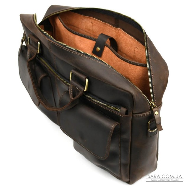 Велика шкіряна сума для документів, нотубука 17 дюймів TARWA RC-3160-4sa Велика шкіряна сума для документів, нотубука 17 дюймів TARWA RC-3160-4sa