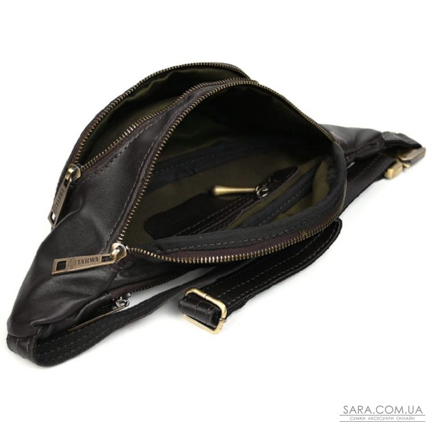 Сумка з натуральної шкіри з кишенею TARWA GC-30351-3md Сумка з натуральної шкіри з кишенею TARWA GC-30351-3md