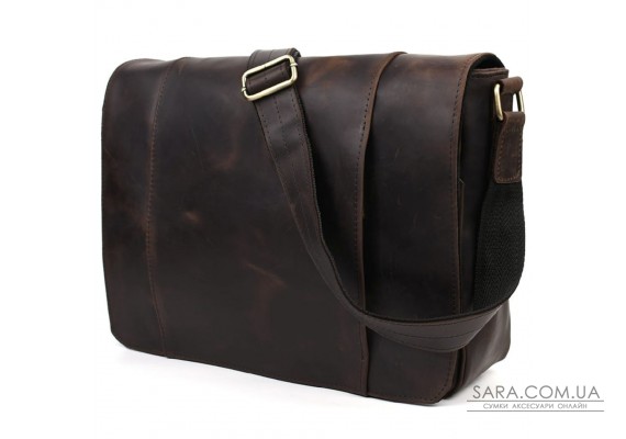 Велика чоловіча сумка-листоноша з натуральної шкіри RC-7338-3md бренду TARWA