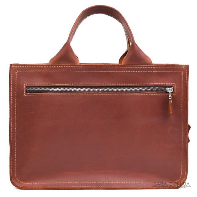 Сумка портфель шкіряна для документів ноутбука LIMARY lim-380RB коньячна Сумка портфель шкіряна для документів ноутбука LIMARY lim-380RB коньячна