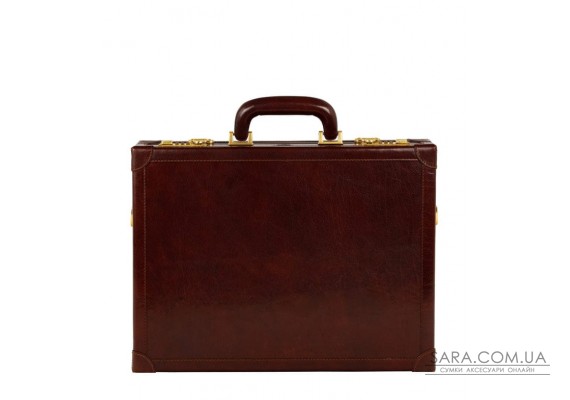 Шкіряний портфель-аташе - A Legacy - Коричневий колір - Time Resistance 5248401
