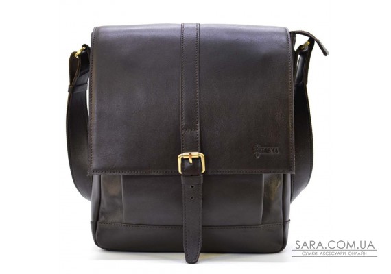 Чоловіча шкіряна сумка через плече GC-1811-4lx TARWA коричнева