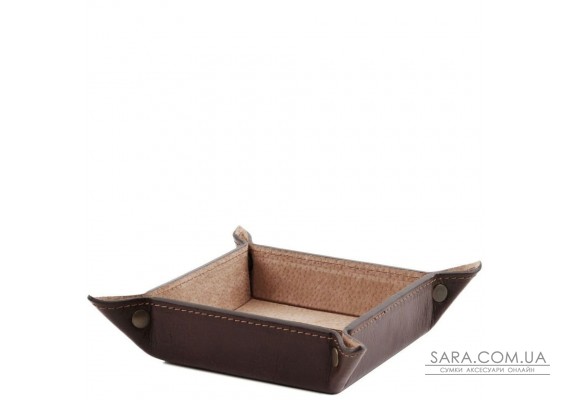 Эксклюзивный кожаный лоток для мелочей большая модель Tuscany TL141271