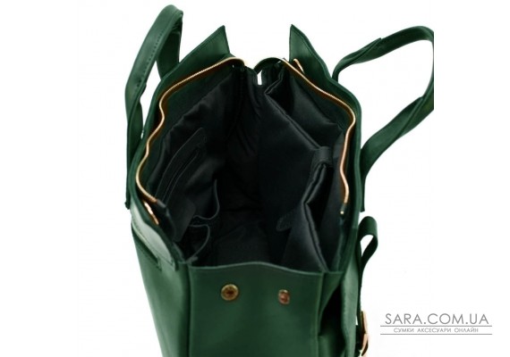 Чоловіча сумка для документів та ноутубка зелена TARWA RE-7107-3md