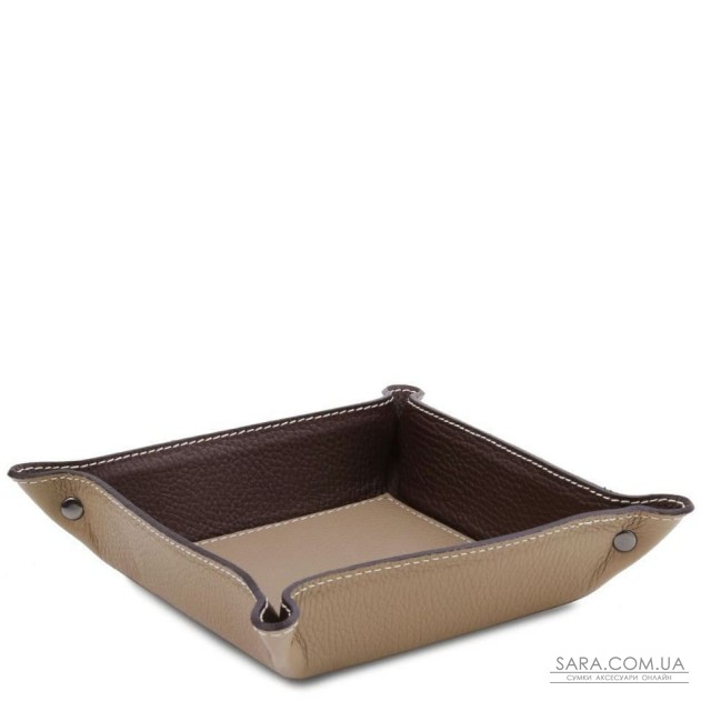 Кожаный лоток для бумаг и вещей офисный Tuscany TL142159 Кожаный лоток для бумаг и вещей офисный Tuscany TL142159