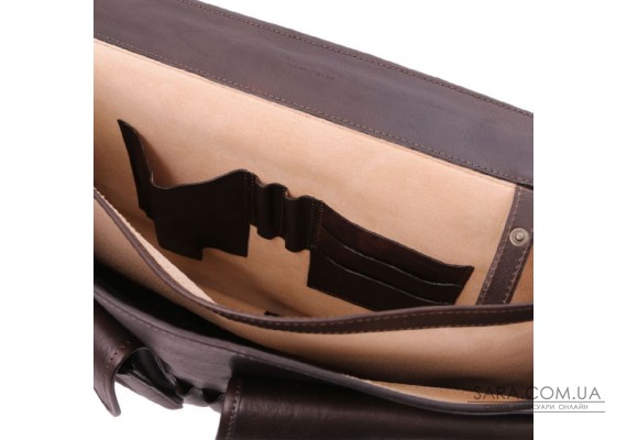 Шкіряна сумка-портфель для ноутбука Ancona Tuscany TL142073