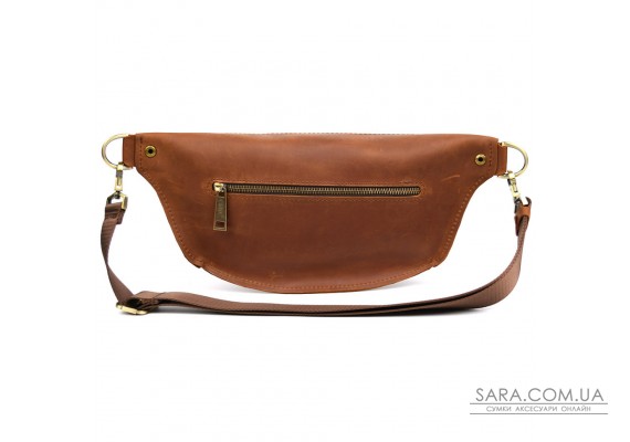 Сумка бананка в розмірі L TARWA RB-3106-3lx коньячна 3 відділення