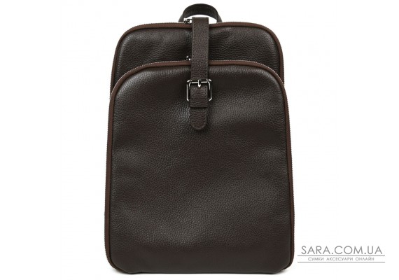 Кожаный итальянский рюкзак Firenze HB03334C кофейный