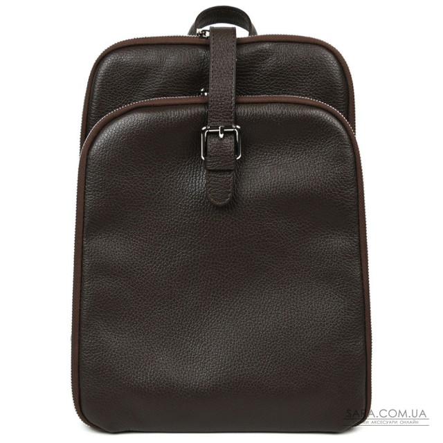 Кожаный итальянский рюкзак Firenze HB03334C кофейный Кожаный итальянский рюкзак Firenze HB03334C кофейный