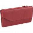 Портмоне жіноче шкіряне Elegante червоне Grande Pelle 514660