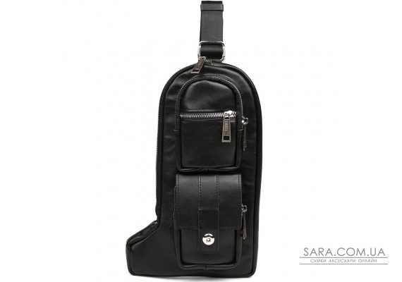Кожаный рюкзак слинг рюкзак на одну шлейку GA-0062-3md TARWA