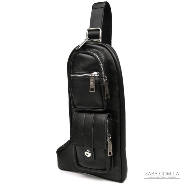 Кожаный рюкзак слинг рюкзак на одну шлейку GA-0062-3md TARWA Кожаный рюкзак слинг рюкзак на одну шлейку GA-0062-3md TARWA