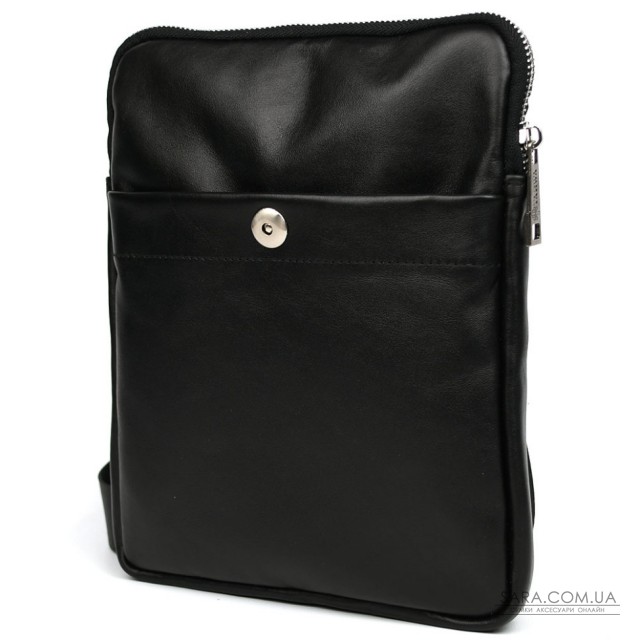 Шкіряна сумка через плече GA-0061-4lx TARWA чорна Наппа Шкіряна сумка через плече GA-0061-4lx TARWA чорна Наппа