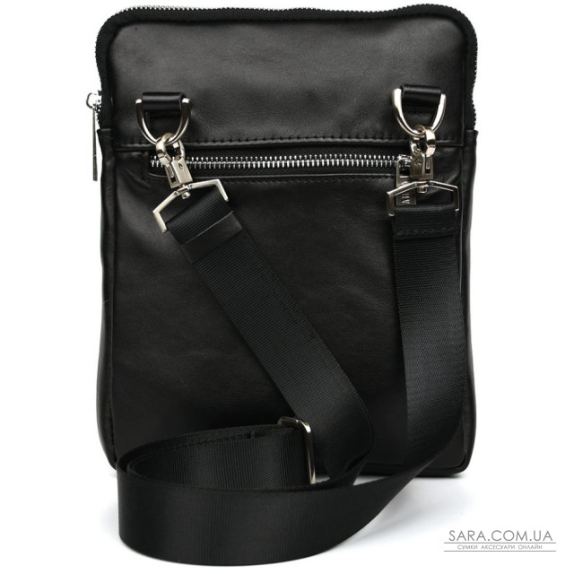 Шкіряна сумка через плече GA-0061-4lx TARWA чорна Наппа Шкіряна сумка через плече GA-0061-4lx TARWA чорна Наппа