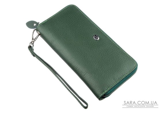 Сумка бананка для чоловіків з гладкої натуральної шкіри Shvigel 23134 Чорний