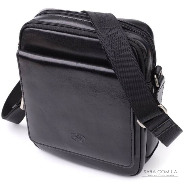 Відмінна чоловіча сумка з кишенями з гладкої натуральної шкіри Tony Perotti 20857_1 (9148-17 nero) Чорний Відмінна чоловіча сумка з кишенями з гладкої натуральної шкіри Tony Perotti 20857_1 (9148-17 nero) Чорний