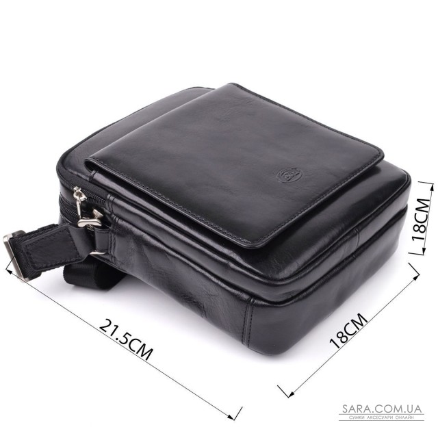 Відмінна чоловіча сумка з кишенями з гладкої натуральної шкіри Tony Perotti 20857_1 (9148-17 nero) Чорний Відмінна чоловіча сумка з кишенями з гладкої натуральної шкіри Tony Perotti 20857_1 (9148-17 nero) Чорний