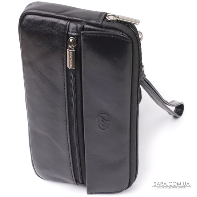 Місткий чоловічий клатч з гладкої натуральної шкіри Tony Perotti 20858_1 (9405 nero) Чорний Місткий чоловічий клатч з гладкої натуральної шкіри Tony Perotti 20858_1 (9405 nero) Чорний