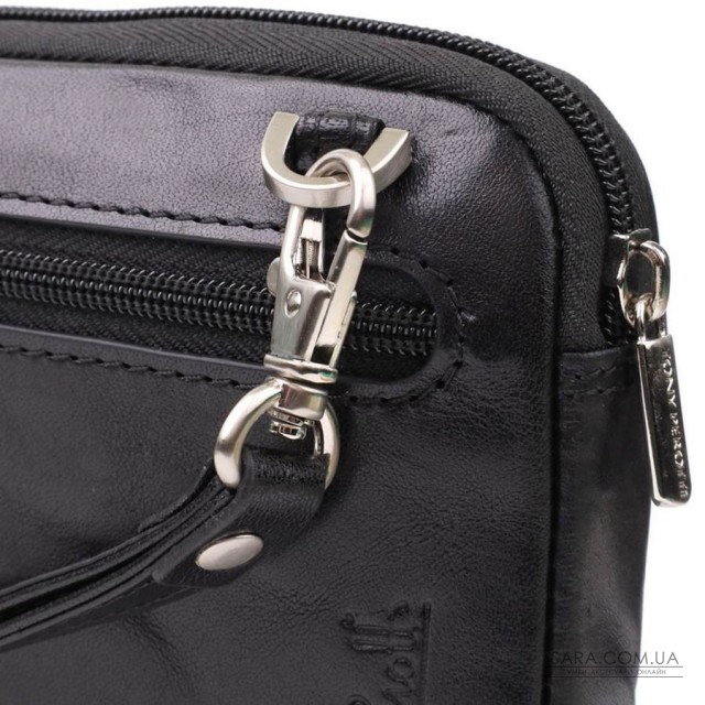 Місткий чоловічий клатч з гладкої натуральної шкіри Tony Perotti 20858_1 (9405 nero) Чорний Місткий чоловічий клатч з гладкої натуральної шкіри Tony Perotti 20858_1 (9405 nero) Чорний