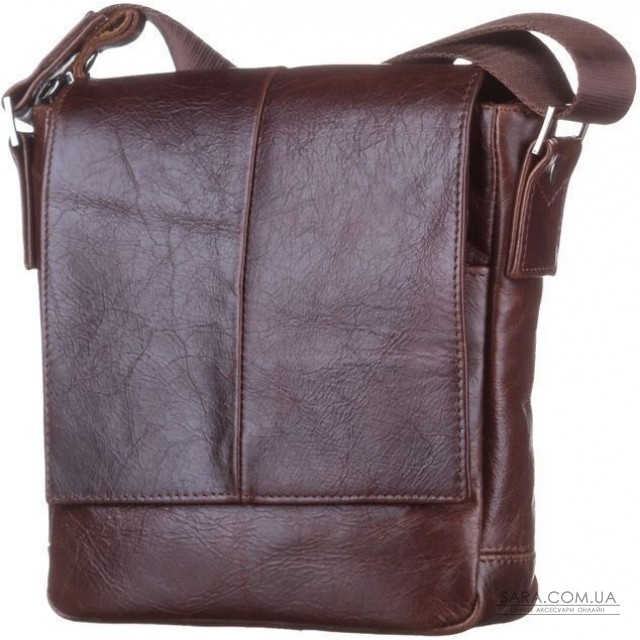 Сумка SHVIGEL 11042 шкіряна Коричнева Сумка SHVIGEL 11042 шкіряна Коричнева