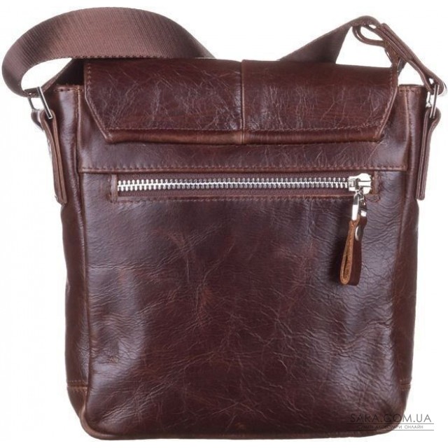 Сумка SHVIGEL 11042 шкіряна Коричнева Сумка SHVIGEL 11042 шкіряна Коричнева