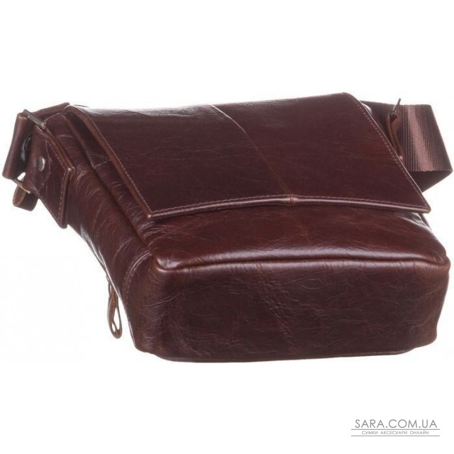 Сумка SHVIGEL 11042 шкіряна Коричнева Сумка SHVIGEL 11042 шкіряна Коричнева