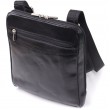 Чоловіча сумка через плече з гладкої натуральної шкіри Tony Perotti 20855_1 (9137-20 nero) Чорний