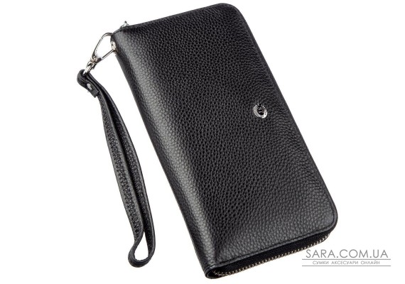 Витончений жіночий гаманець-клатч ST Leather 18852 Чорний