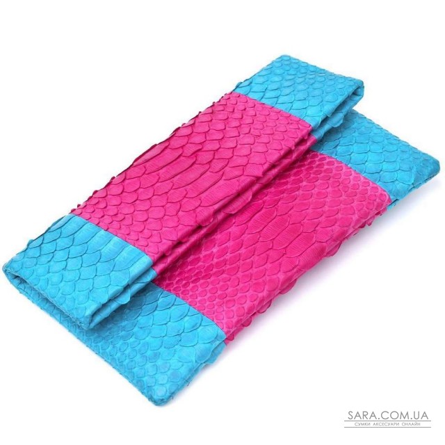 Яскравий жіночий клатч Snake Leather sale_14993 Рожевий Яскравий жіночий клатч Snake Leather sale_14993 Рожевий