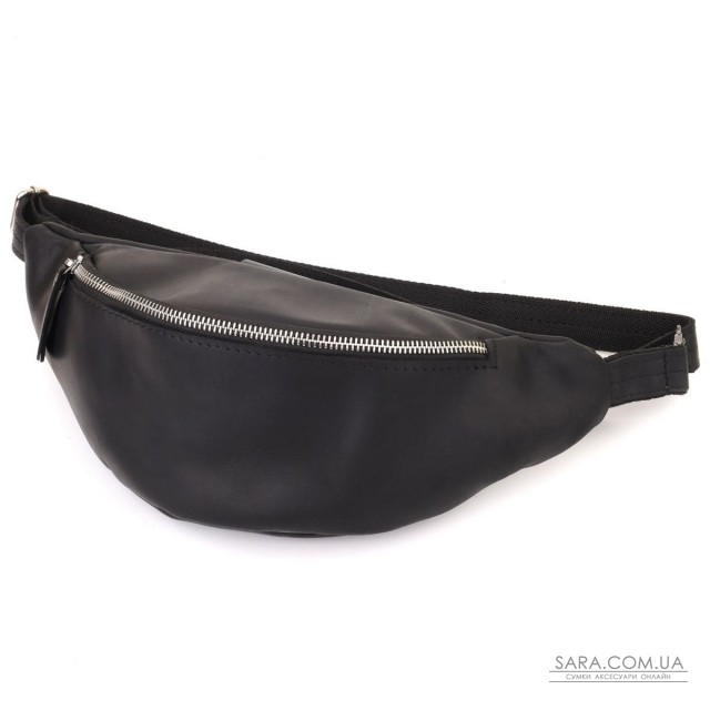 Надійна сумка бананка для чоловіків із вінтажної натуральної шкіри Shvigel 23138 Чорний Надійна сумка бананка для чоловіків із вінтажної натуральної шкіри Shvigel 23138 Чорний