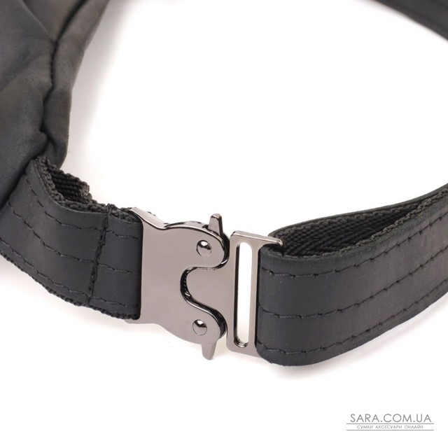 Надійна сумка бананка для чоловіків із вінтажної натуральної шкіри Shvigel 23138 Чорний Надійна сумка бананка для чоловіків із вінтажної натуральної шкіри Shvigel 23138 Чорний