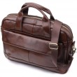 Портфель для мужчин из натуральной кожи Vintage 23040 Коричневый