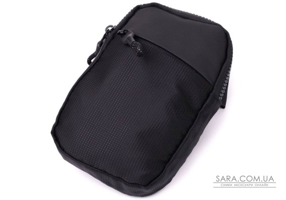 Слінг сумка для подорожей із якісного текстилю Vintage 22866 Чорний Слінг сумка для подорожей із якісного текстилю Vintage 22866 Чорний